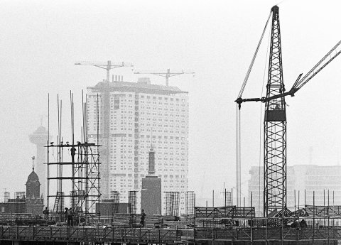 188-rotterdam OUD ErasmusMC bouw af Lijnbaan Flat