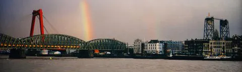 114-ROTTERDAM Oude spoor-Willemsbrug
